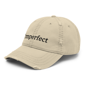 IMPERFECT- I'MPERFECT Distressed Dad Hat