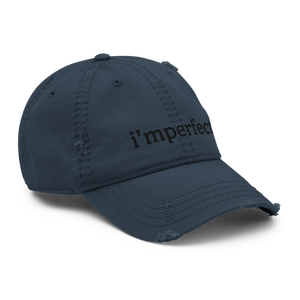 IMPERFECT- I'MPERFECT Distressed Dad Hat