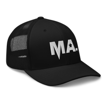 Momsta White Mother Trucker Hat