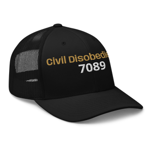 Limited Edition-Civil Disobedience Trucker Hat