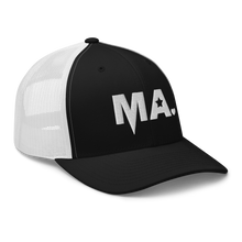 Momsta White Mother Trucker Hat