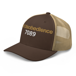 Limited Edition-Civil Disobedience Trucker Hat