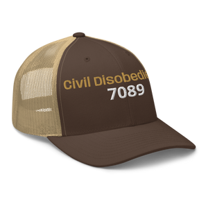 Limited Edition-Civil Disobedience Trucker Hat
