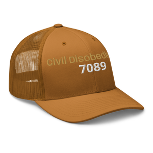 Limited Edition-Civil Disobedience Trucker Hat