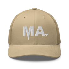 Momsta White Mother Trucker Hat