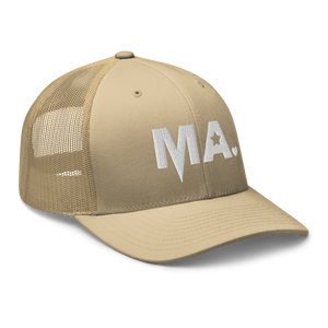 Momsta White Mother Trucker Hat