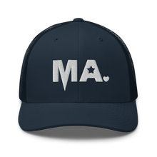 Momsta White Mother Trucker Hat