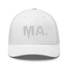Momsta White Mother Trucker Hat